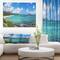 Designart - Kailua Beach in Oahu - Landscapes Sea &#x26; Shore Photographic on wrapped Canvas